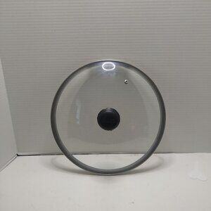 IMUSA Lodge Tempered 12” Glass Lid w/ Rubber Handle Used 11 3/4
